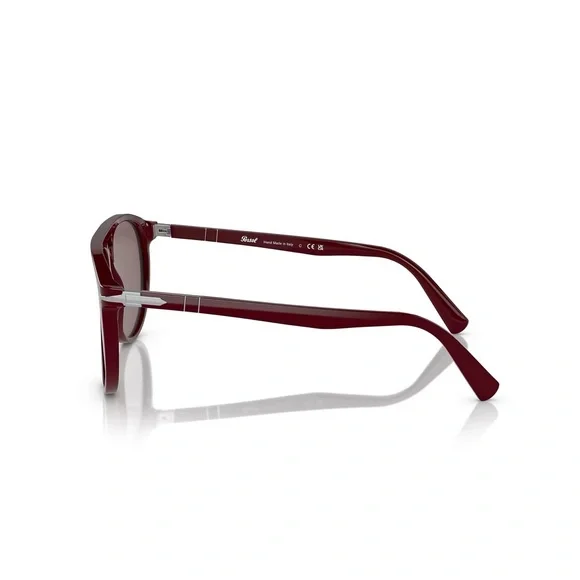 Persol Burgundy Aviator Sunglasses W/Original Case  display picture 3